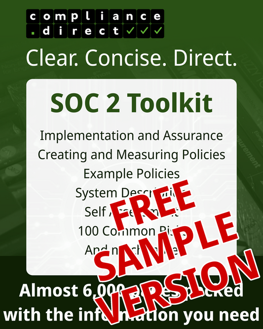 SOC 2 Toolkit (FREE Sample)